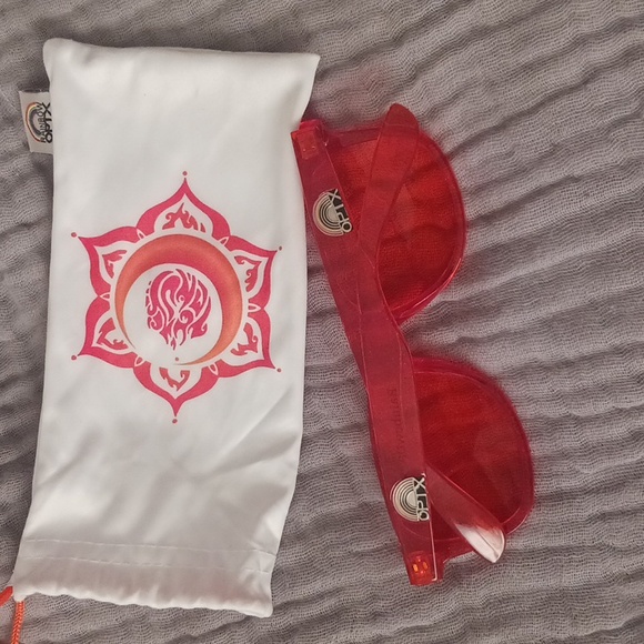 RAINBOW OPTIX ORANGE with ORANGE Len's Sunglasses - Picture 5 of 5